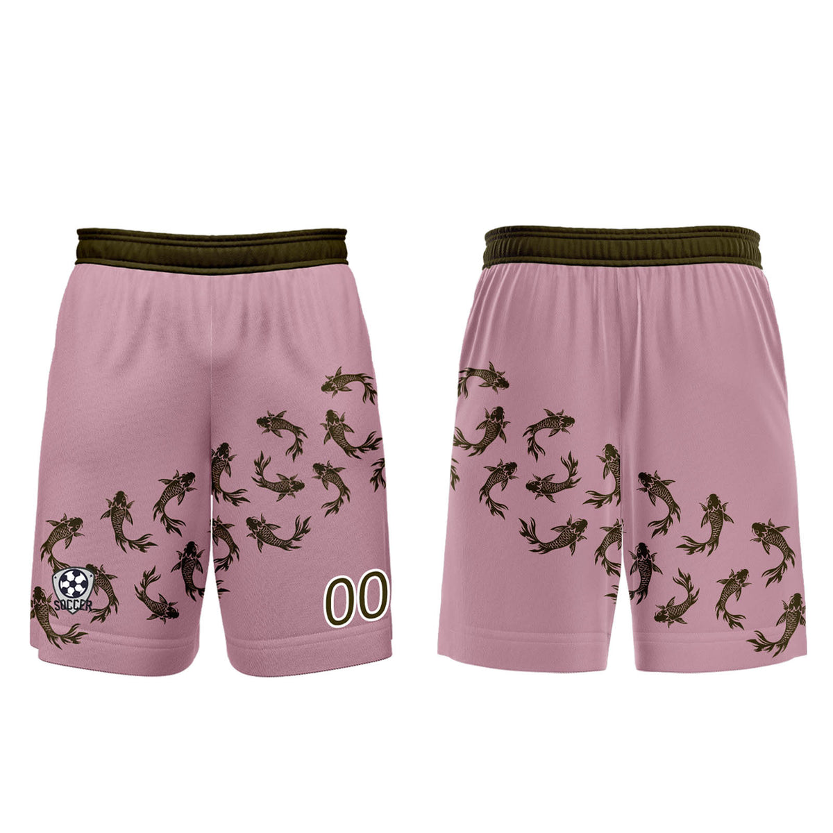 Custom Pink Jerseys for Men Women Personalized Soccer Uniforms for Adult and Kid enthsush
