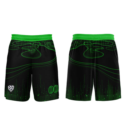 Custom Black Green Soccer Jerseys for Men Women Personalized Soccer Uniforms for Adult and Kid enthsush