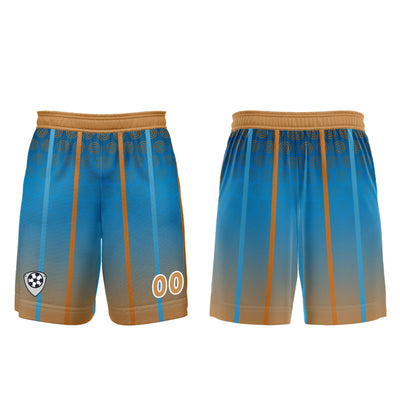 Custom Blue Brown Jerseys for Men Women Personalized Soccer Uniforms for Adult and Kid enthsush
