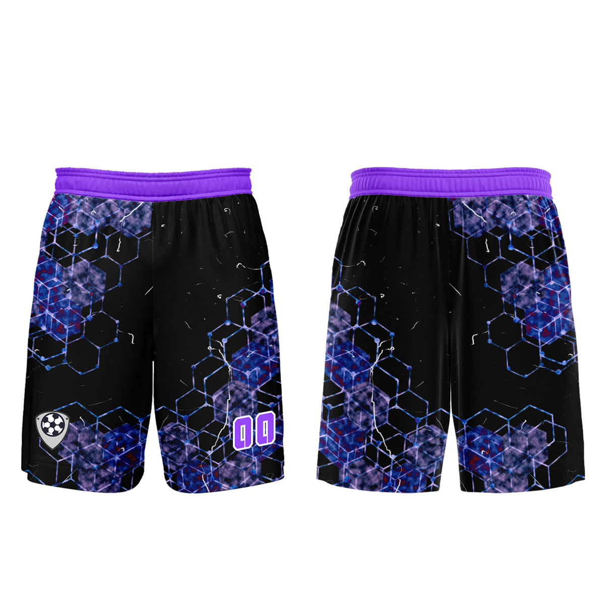 Custom Purple Jerseys for Men Women Personalized Soccer Uniforms for Adult and Kid enthsush