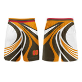 Custom Yellow Orange Basketball Jersey Uniform Suit Printed Your Logo Name Number