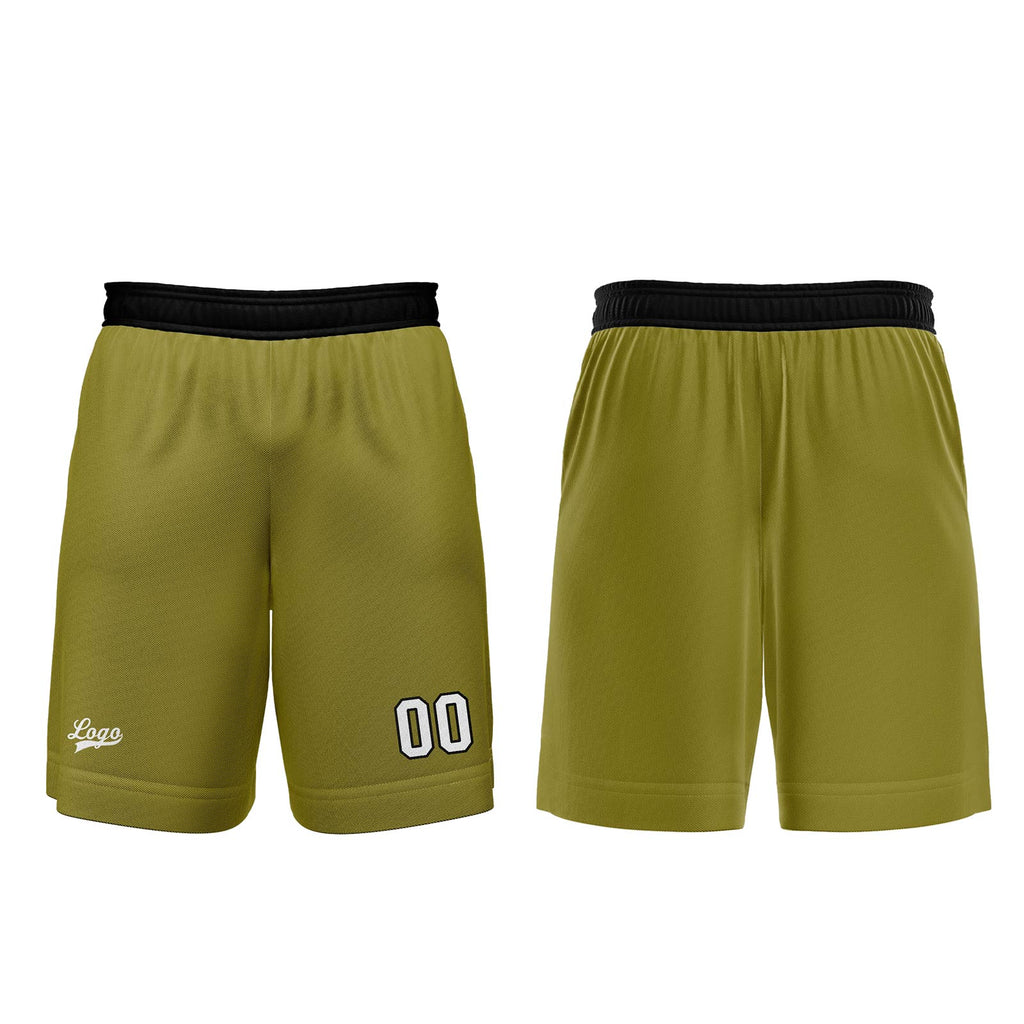 Custom Yellow Basketball Jersey Uniform Suit Printed Your Logo Name Number enthsush