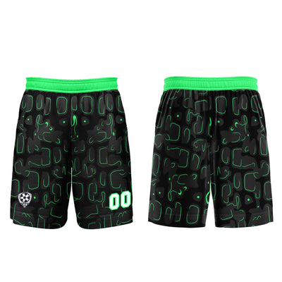 Custom Black Green Jerseys for Men Women Personalized Soccer Uniforms for Adult and Kid enthsush