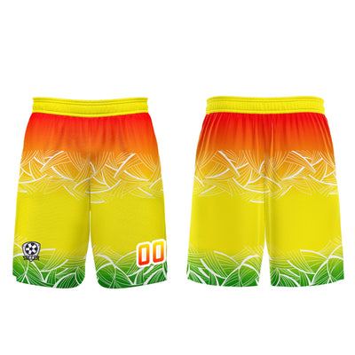 Custom Yellow Orange Jerseys for Men Women Personalized Soccer Uniforms for Adult and Kid enthsush