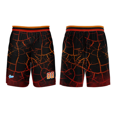 Custom Orange Red Basketball Jersey Uniform Suit Printed Your Logo Name Number enthsush
