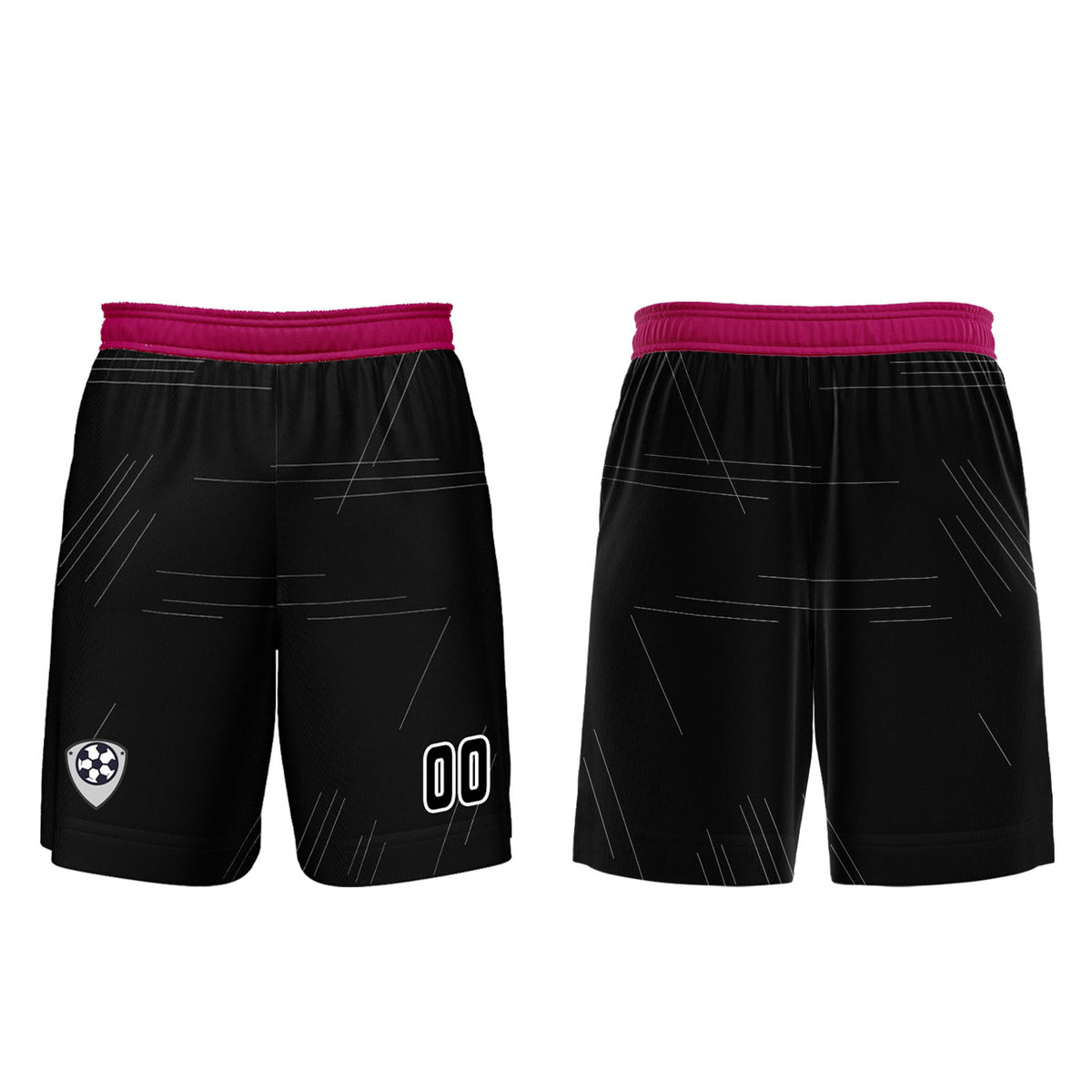 Custom Black Rose Red Jerseys for Men Women Personalized Soccer Uniforms for Adult and Kid enthsush