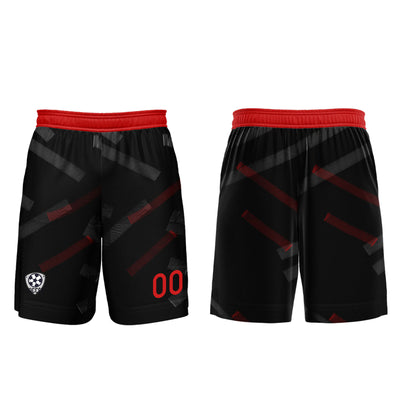 Custom Black Red Jerseys for Men Women Personalized Soccer Uniforms for Adult and Kid enthsush
