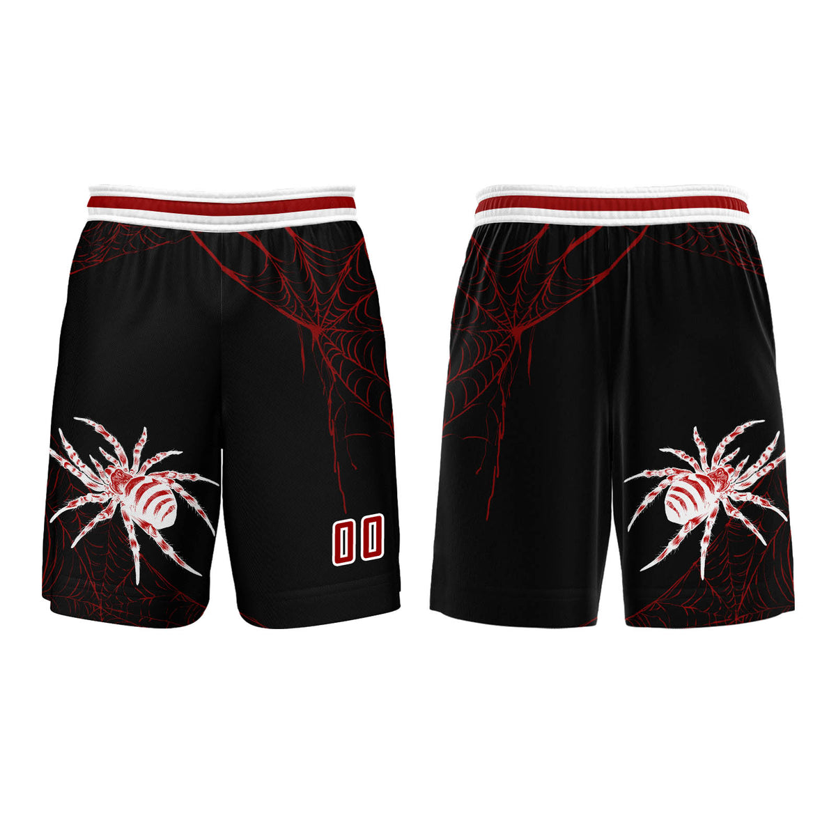 Custom Red Basketball Jersey Uniform Suit Printed Your Logo Name Number enthsush