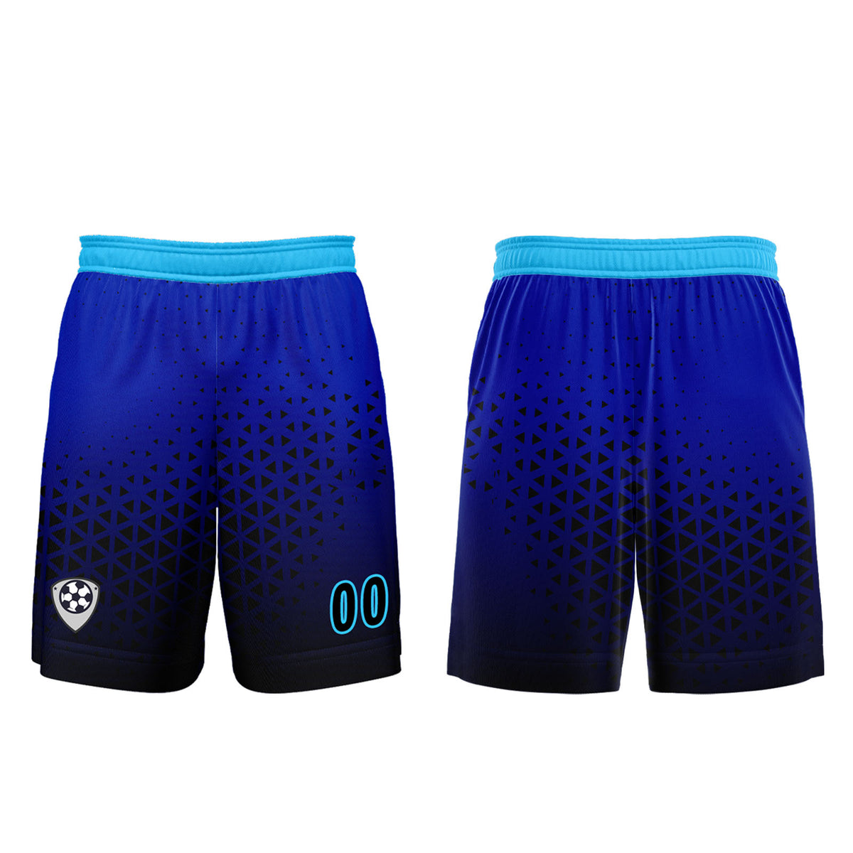 Custom Blue Jerseys for Men Women Personalized Soccer Uniforms for Adult and Kid enthsush