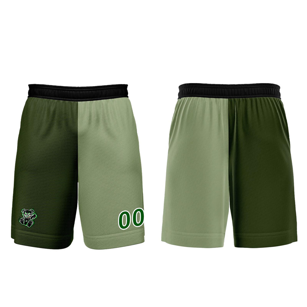 Custom Green Jerseys for Men Women Personalized Soccer Uniforms for Adult and Kid enthsush
