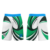 Custom White Green Jerseys for Men Women Personalized Soccer Uniforms for Adult and Kid