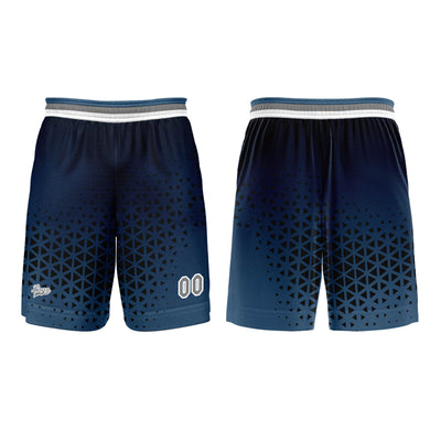 Custom Blue Gray Basketball Jersey Uniform Suit Printed Your Logo Name Number enthsush