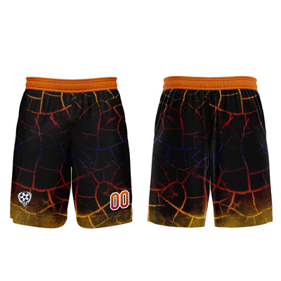 Custom Black Orange Jerseys for Men Women Personalized Soccer Uniforms for Adult and Kid enthsush