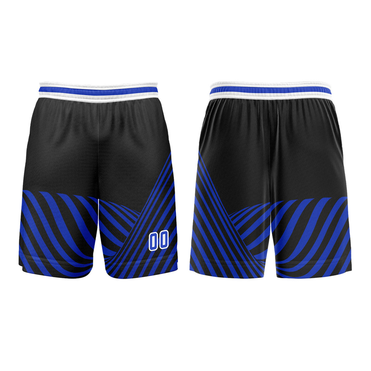 Custom Blue Basketball Jersey Uniform Suit Printed Your Logo Name Number enthsush