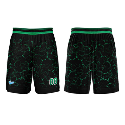 Custom Green Basketball Jersey Uniform Suit Printed Your Logo Name Number enthsush