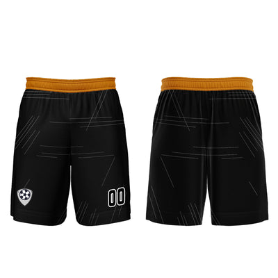 Custom Black Orange Jerseys for Men Women Personalized Soccer Uniforms for Adult and Kid enthsush
