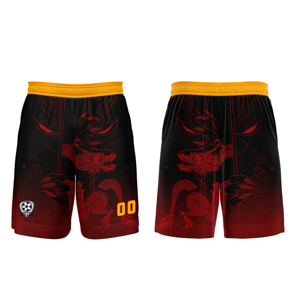 Custom Red Orange Jerseys for Men Women Personalized Soccer Uniforms for Adult and Kid enthsush