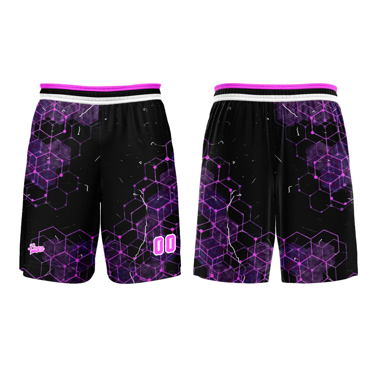 Custom Rose Basketball Jersey Uniform Suit Printed Your Logo Name Number enthsush