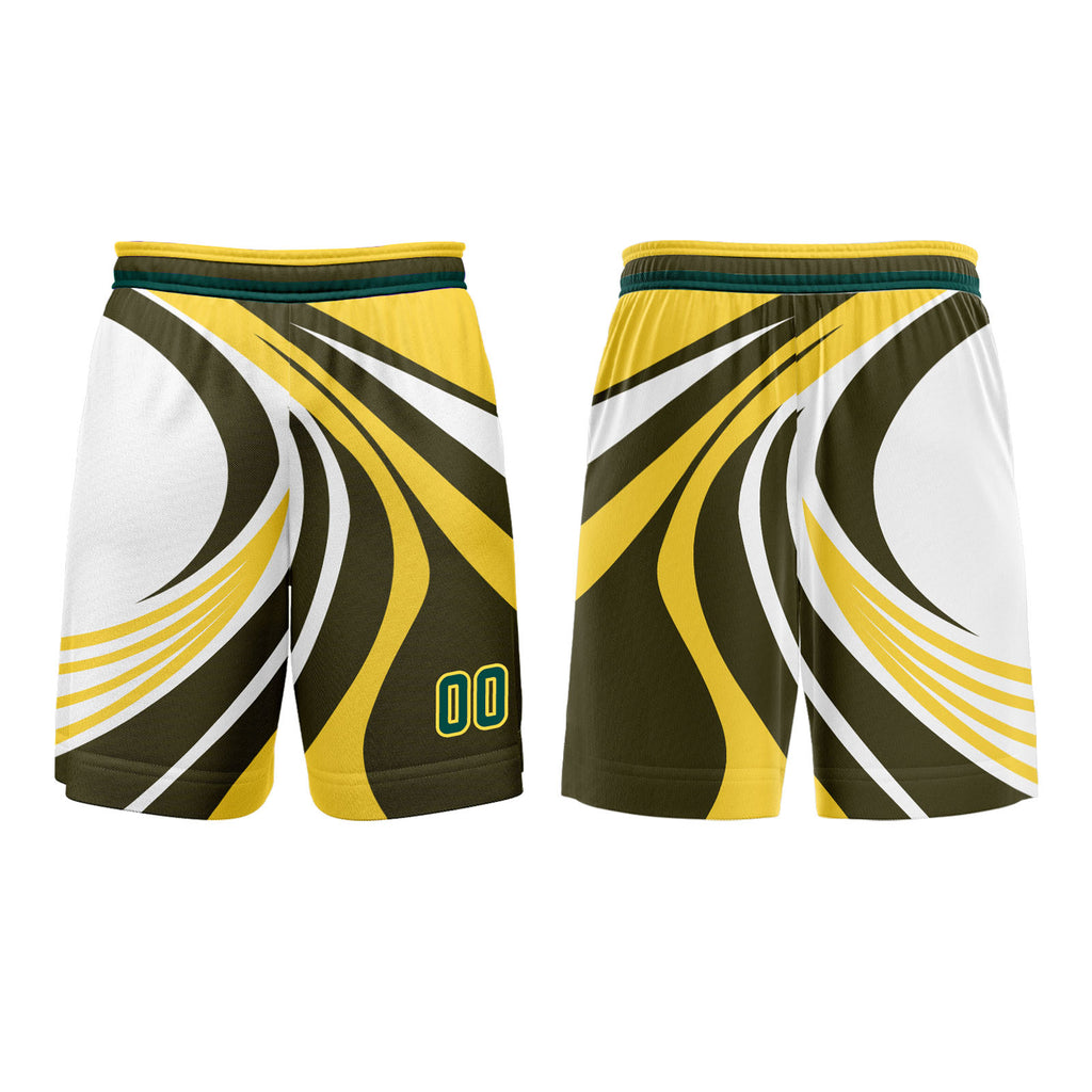 Custom Lemon Yellow Green Basketball Jersey Uniform Suit Printed Your Logo Name Number enthsush