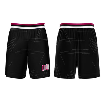 Custom Black Rose Red Basketball Jersey Uniform Suit Printed Your Logo Name Number enthsush