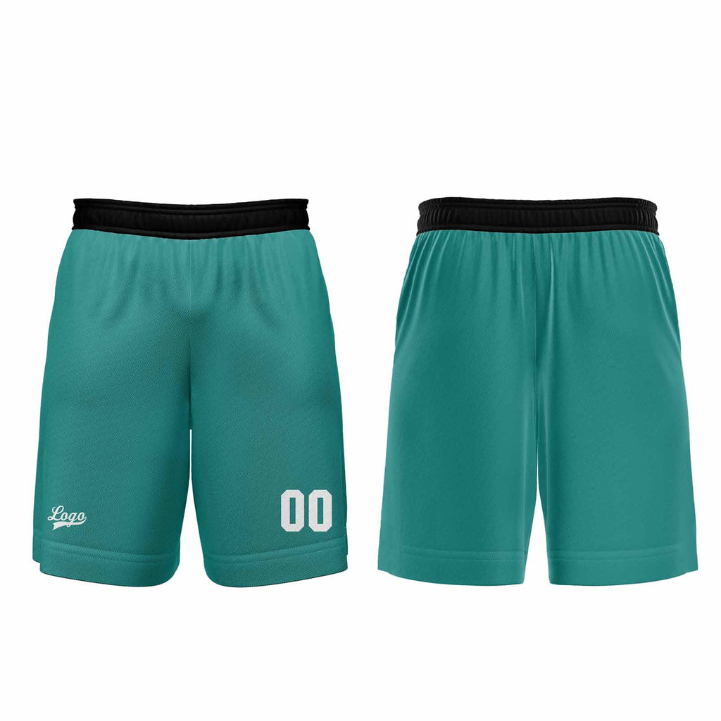 Custom Teal Basketball Jersey Uniform Suit Printed Your Logo Name Number enthsush