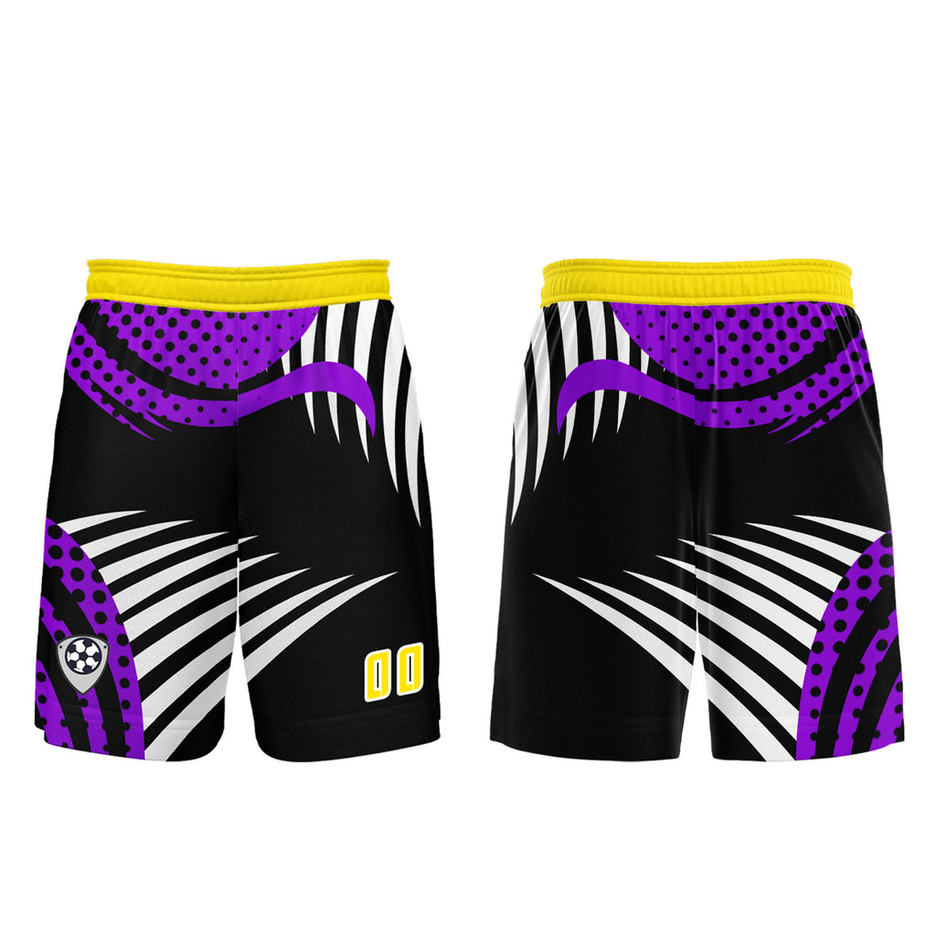 Custom Yellow Purple Jerseys for Men Women Personalized Soccer Uniforms for Adult and Kid enthsush