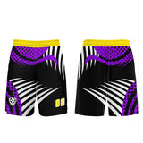 Custom Yellow Purple Jerseys for Men Women Personalized Soccer Uniforms for Adult and Kid