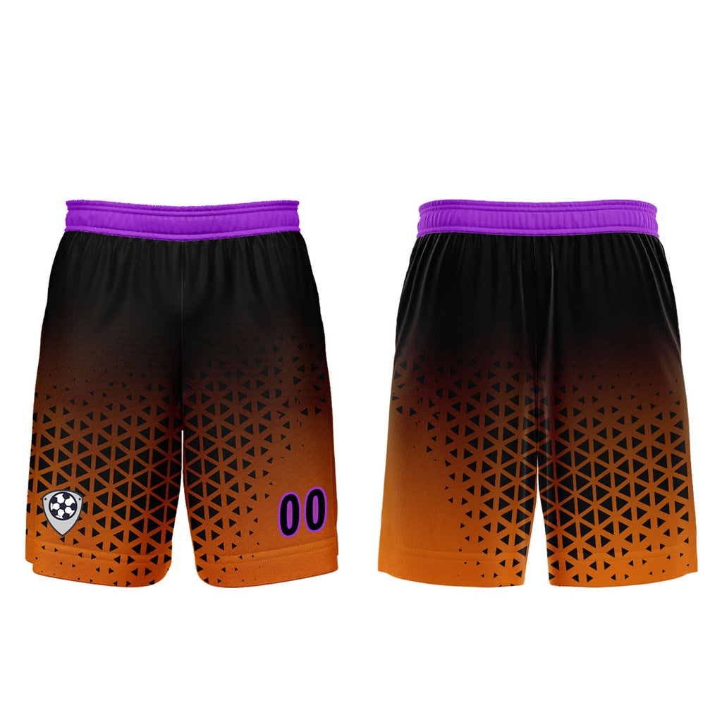 Custom Orange Purple Jerseys for Men Women Personalized Soccer Uniforms for Adult and Kid enthsush