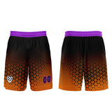 Custom Orange Purple Jerseys for Men Women Personalized Soccer Uniforms for Adult and Kid