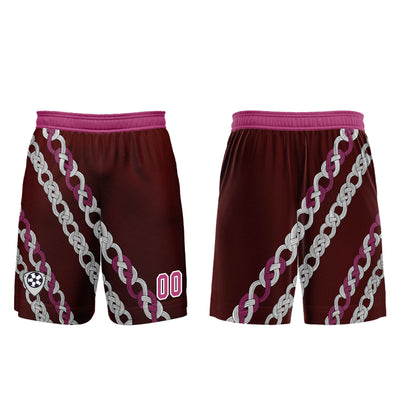 Custom Pink Red Jerseys for Men Women Personalized Soccer Uniforms for Adult and Kid enthsush