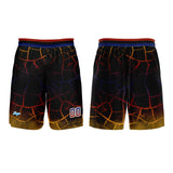Custom Red Yellow Basketball Jersey Uniform Suit Printed Your Logo Name Number