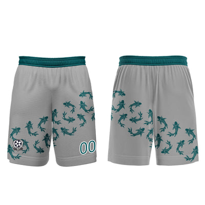 Custom Grey Jerseys for Men Women Personalized Soccer Uniforms for Adult and Kid enthsush