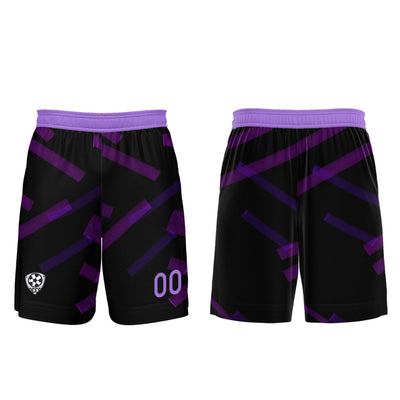 Custom Black Purple Jerseys for Men Women Personalized Soccer Uniforms for Adult and Kid enthsush