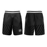 Custom Black Basketball Jersey Uniform Suit Printed Your Logo Name Number