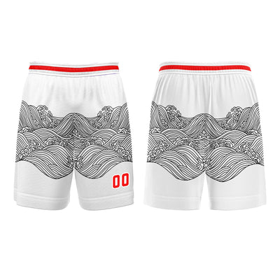 Custom White Black Basketball Jersey Uniform Suit Printed Your Logo Name Number enthsush