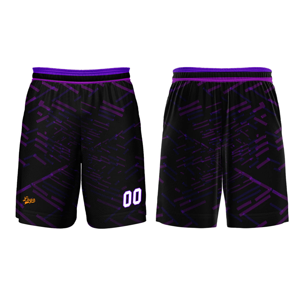 Custom Purple Basketball Jersey Uniform Suit Printed Your Logo Name Number enthsush