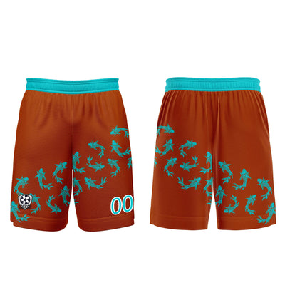 Custom Orange Jerseys for Men Women Personalized Soccer Uniforms for Adult and Kid enthsush