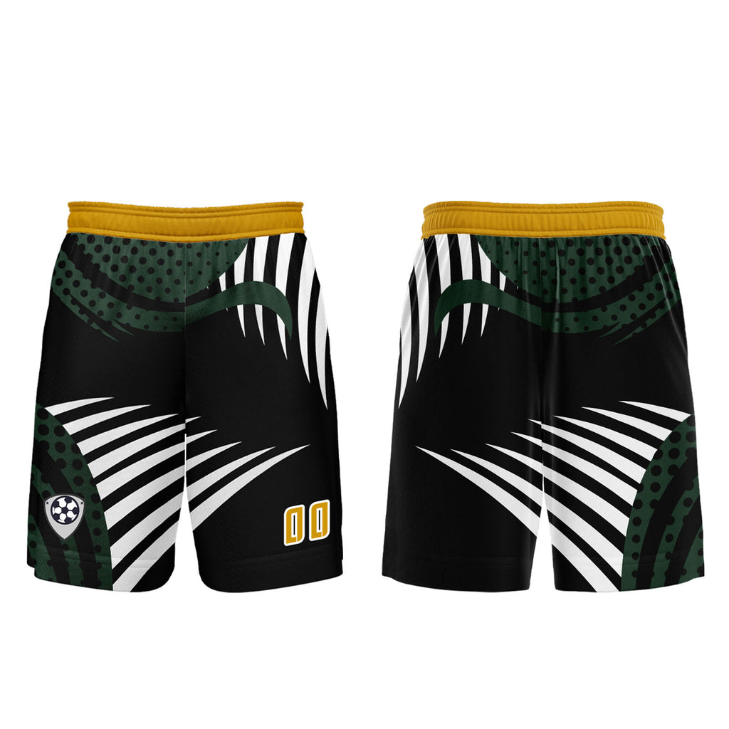 Custom Green Yellow Jerseys for Men Women Personalized Soccer Uniforms for Adult and Kid enthsush