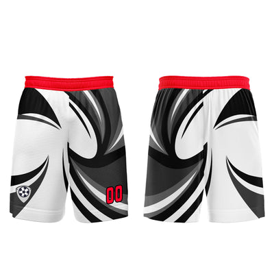 Custom White Black Jerseys for Men Women Personalized Soccer Uniforms for Adult and Kid enthsush