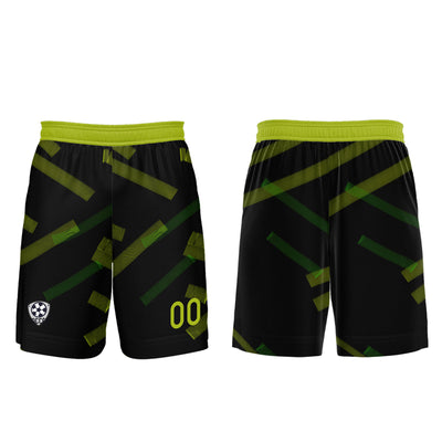 Custom Black Yellow Green Jerseys for Men Women Personalized Soccer Uniforms for Adult and Kid enthsush