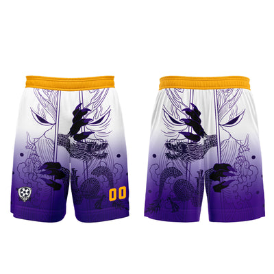Custom White Purple Jerseys for Men Women Personalized Soccer Uniforms for Adult and Kid enthsush