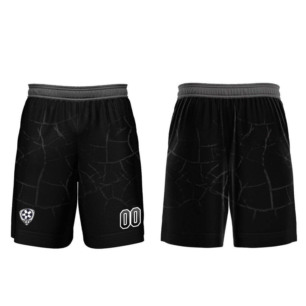 Custom Black Grey Jerseys for Men Women Personalized Soccer Uniforms for Adult and Kid enthsush