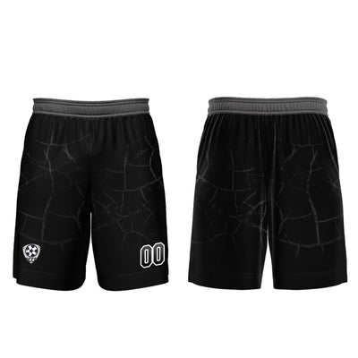 Custom Black Grey Jerseys for Men Women Personalized Soccer Uniforms for Adult and Kid enthsush