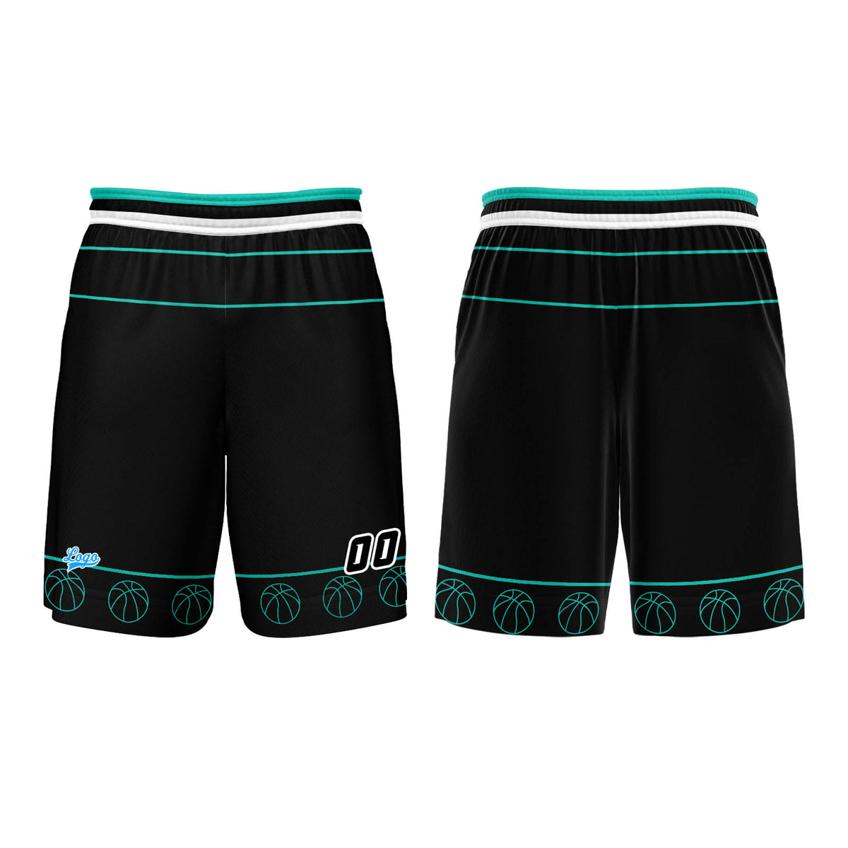 Custom White Tiffany Blue Basketball Jersey Uniform Suit Printed Your Logo Name Number enthsush