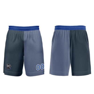 Custom Gray Blue Jerseys for Men Women Personalized Soccer Uniforms for Adult and Kid enthsush