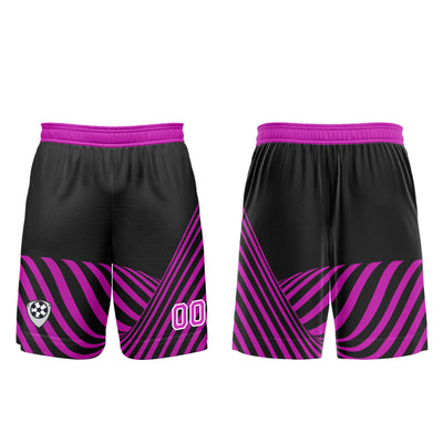 Custom Black Purple Soccer Jerseys for Men Women Personalized Soccer Uniforms for Adult and Kid enthsush