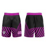 Custom Black Purple Soccer Jerseys for Men Women Personalized Soccer Uniforms for Adult and Kid