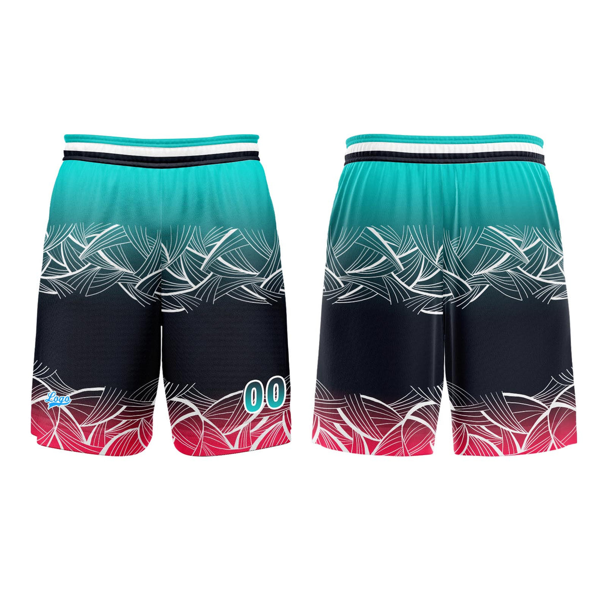 Custom Azure Blue Basketball Jersey Uniform Suit Printed Your Logo Name Number enthsush