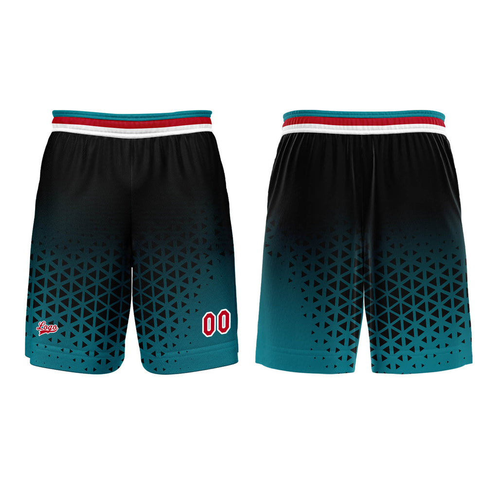 Custom Green Red Basketball Jersey Uniform Suit Printed Your Logo Name Number enthsush