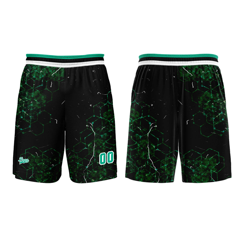 Custom  Green Basketball Jersey Uniform Suit Printed Your Logo Name Number enthsush